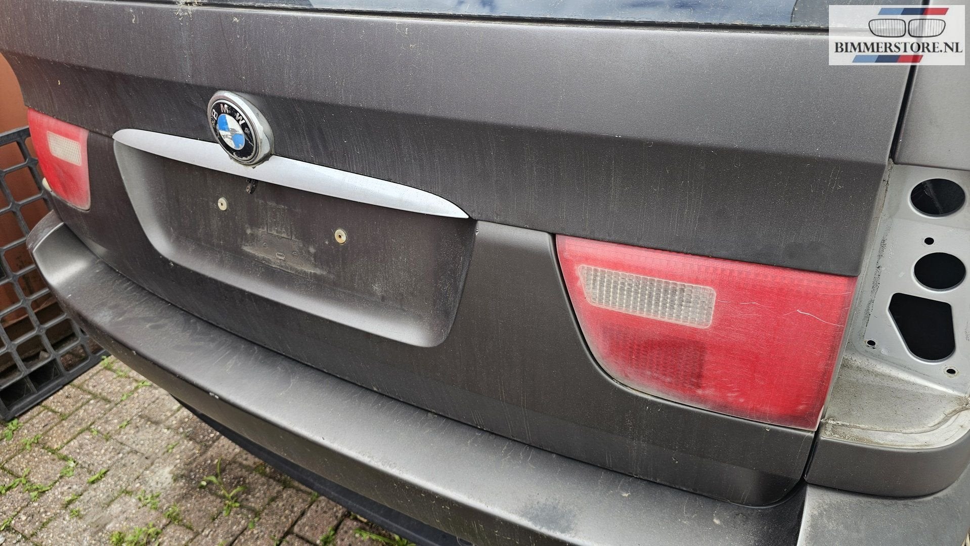 Achterklep onderzijde  BMW X5 E53 titan silver 354, Auto-onderdelen, Gebruikt, -, Ophalen of Verzenden, Achter