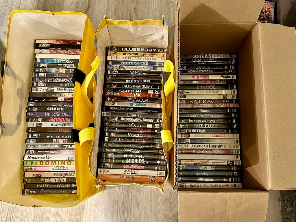 160+ dvd’s, Ophalen of Verzenden, Gebruikt