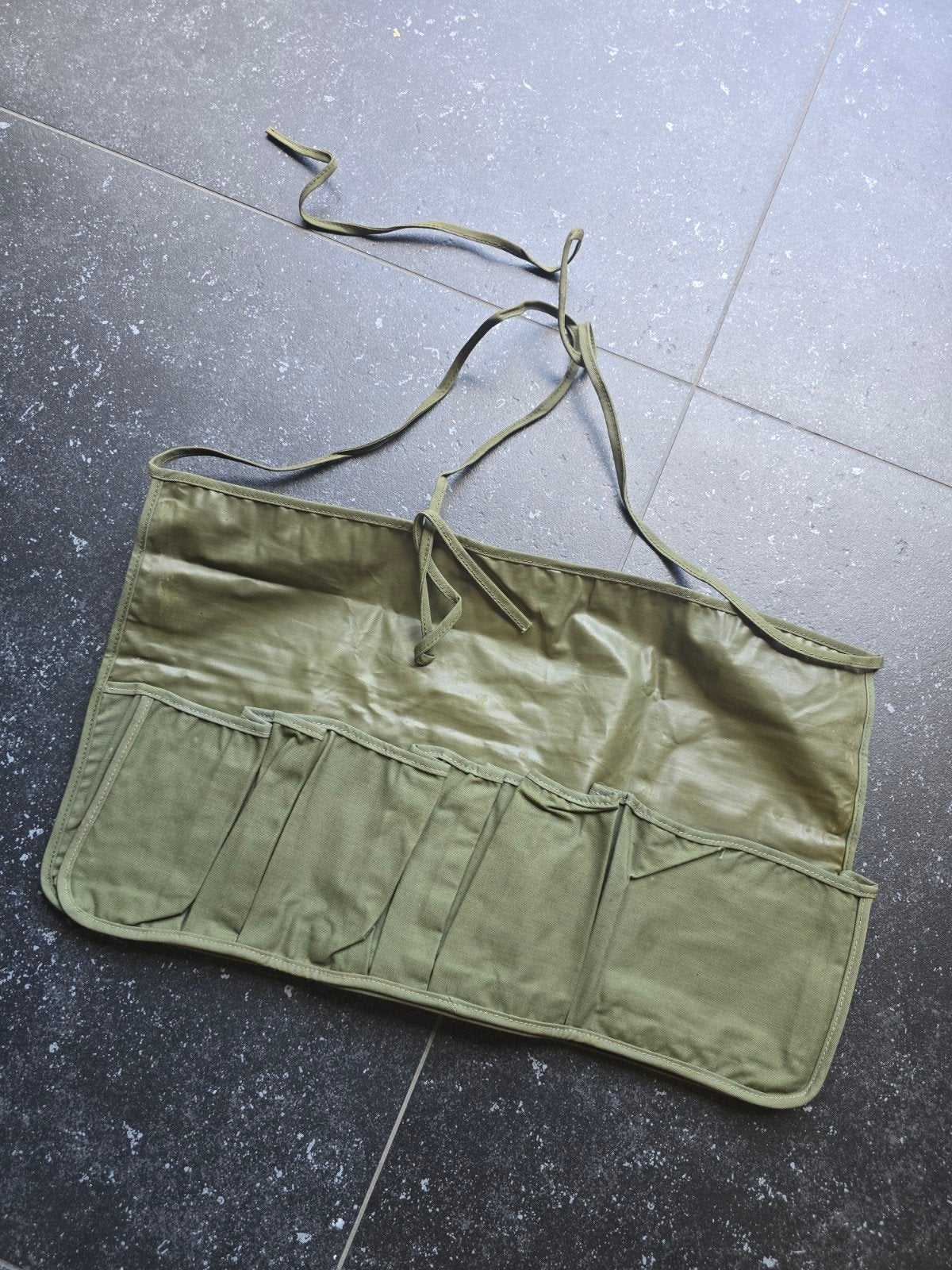WWII US toiletry bag Pioneer, Ophalen of Verzenden, Amerika, Embleem of Badge