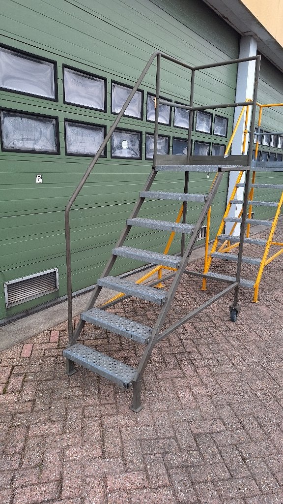 Bordestrap boottrap bordeshoogte 151 cm, Ophalen, Gebruikt, H.O.Albert Ale Slotema, Trap