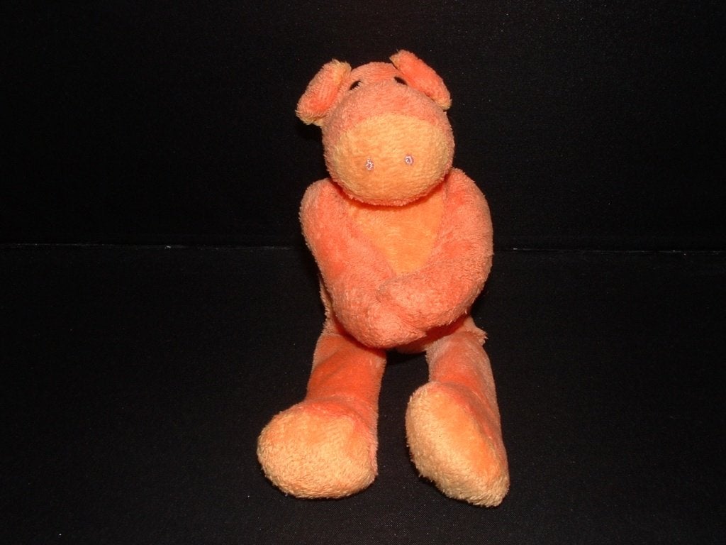 HEMA VARKEN KENOR VELOURS ORANJE MET ORANJEGEEL, Kinderen en Baby's, Ophalen of Verzenden, Nieuw, Overige typen