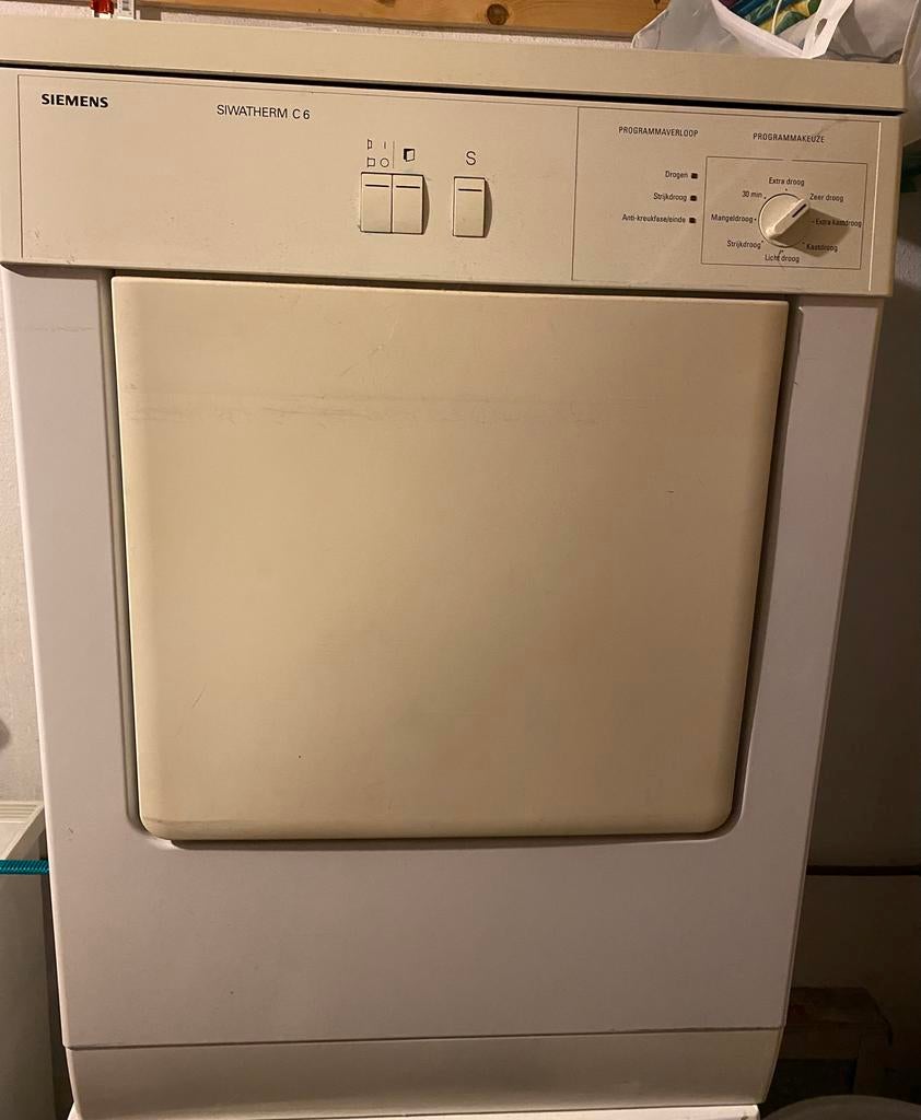 Siemens Siwatherm C6 - ZO GOED ALS NIEUW!!, Witgoed en Apparatuur, Ophalen, 6 tot 8 kg, Luchtafvoer, Zo goed als nieuw
