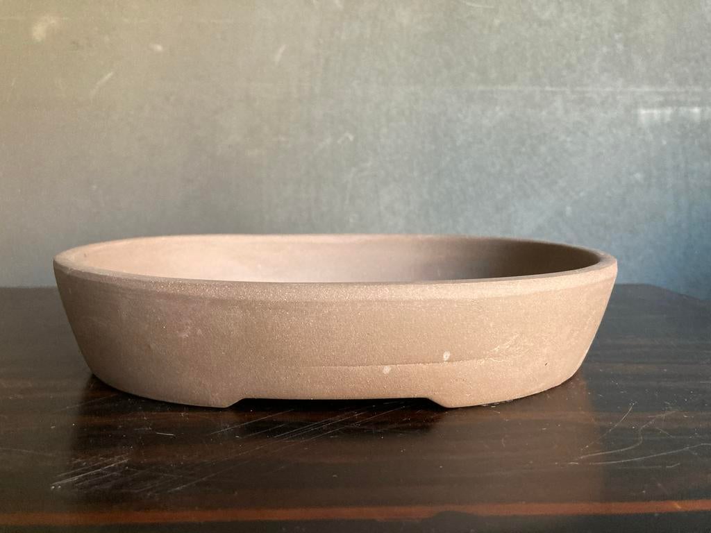 Ovale Bonsai Schaal, Steen, Minder dan 30 cm, Minder dan 60 cm, Nieuw
