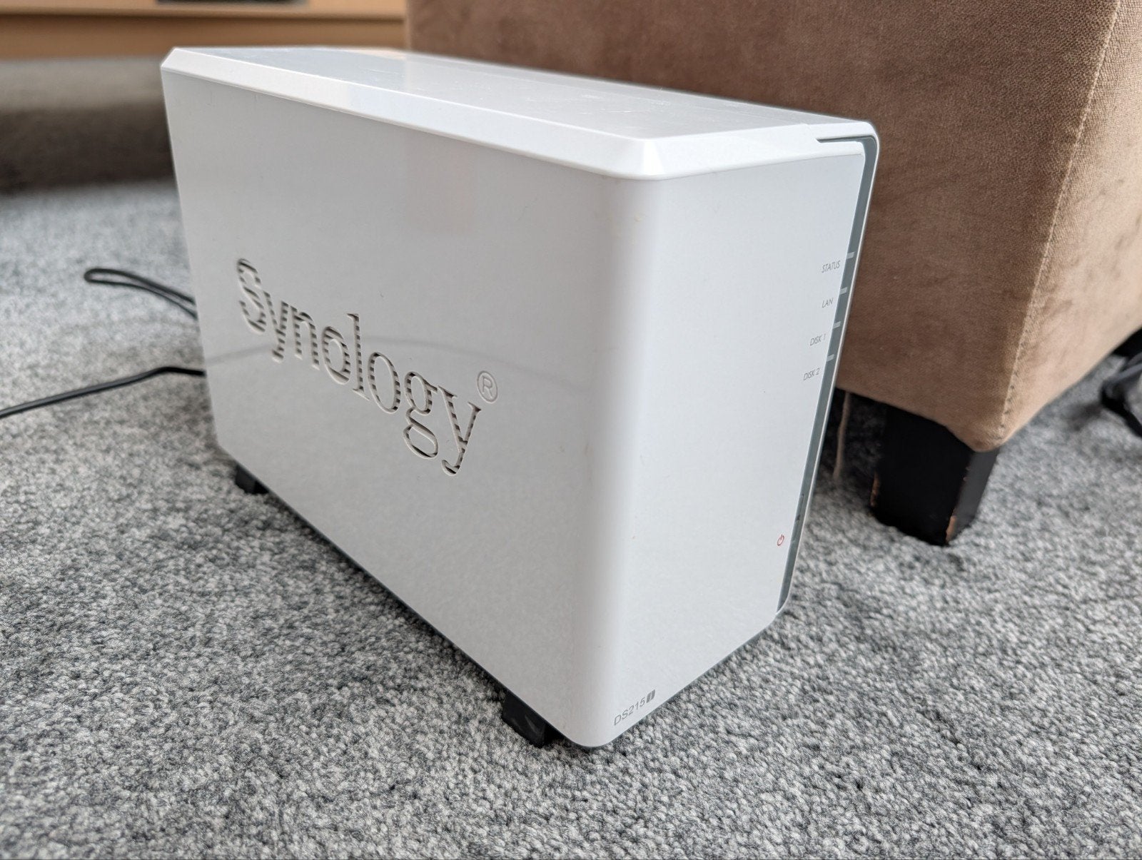 Synology DS215J NAS met 2tb Hardeschijf, Ophalen of Verzenden, Gebruikt