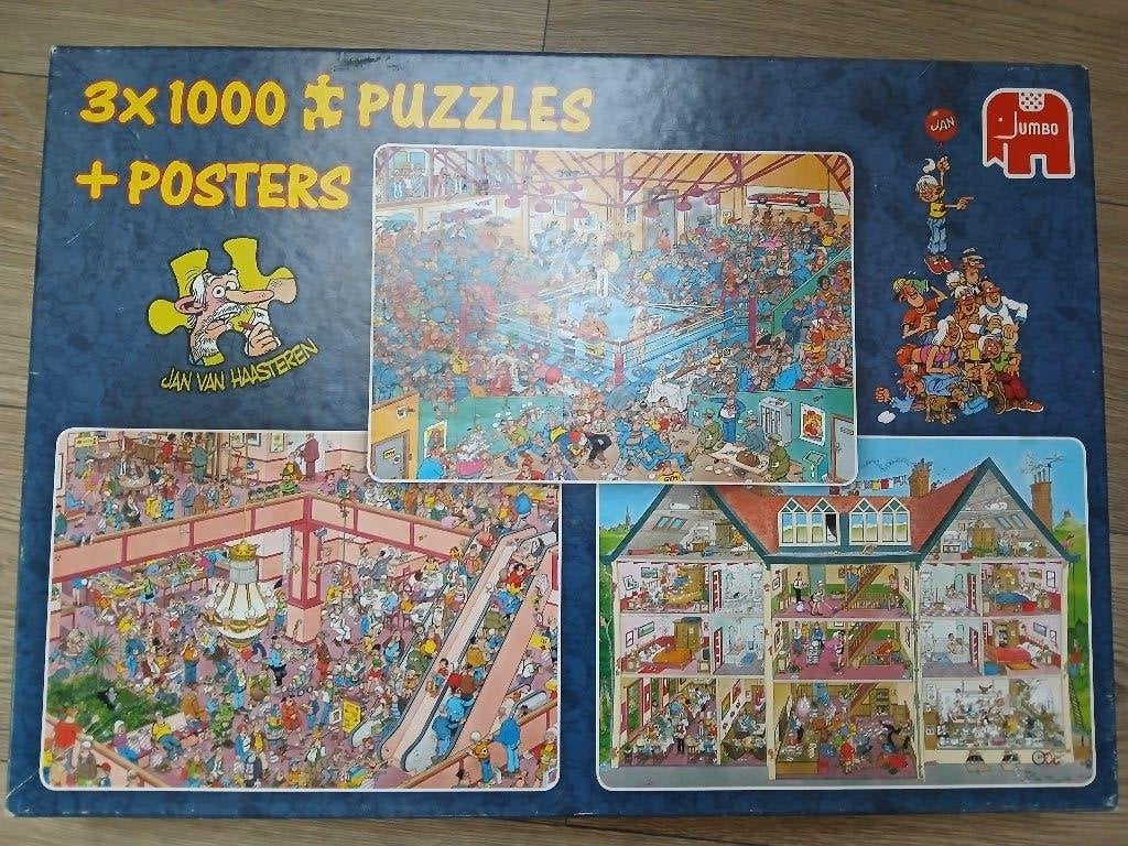 Jan van Haasteren puzzel, Ophalen of Verzenden, 500 t/m 1500 stukjes, Gebruikt, Legpuzzel