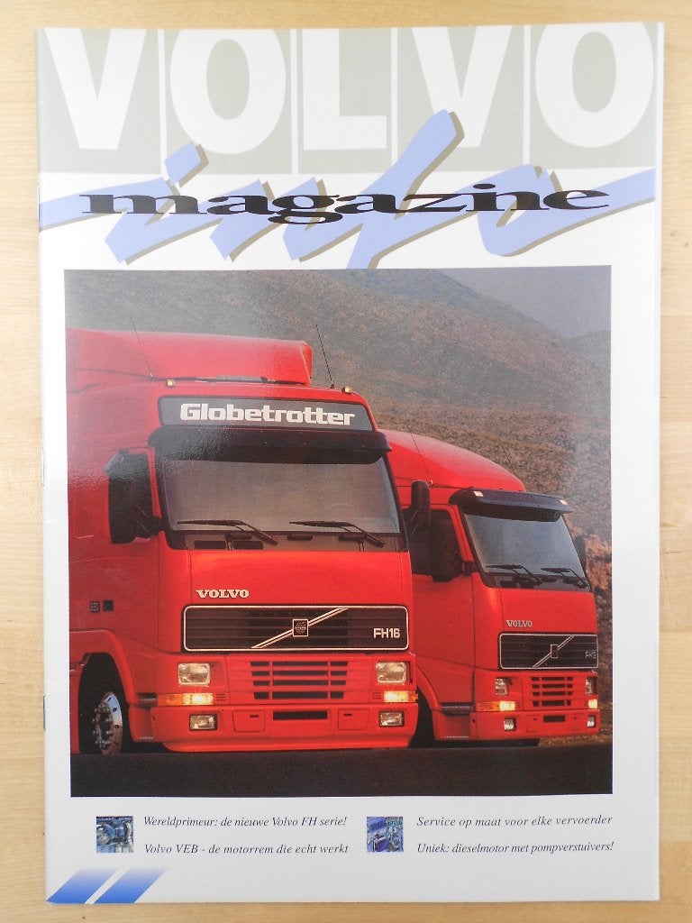 Volvo Truck Info Magazine 1993 – FH12 FH16, Volvo, Zo goed als nieuw, Volvo, Ophalen of Verzenden