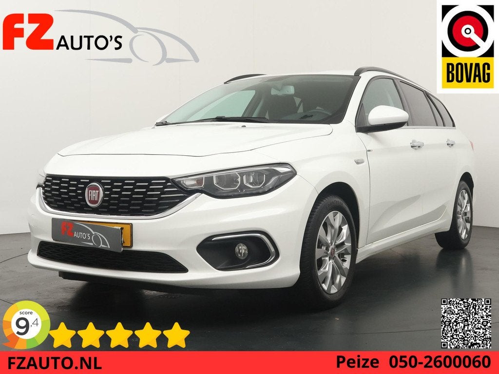 Fiat Tipo Stationwagon 1.4 T-Jet 16v Business Lusso - Naviga, Auto's, Fiat, Voorwielaandrijving, Stof, Euro 6, 4 cilinders