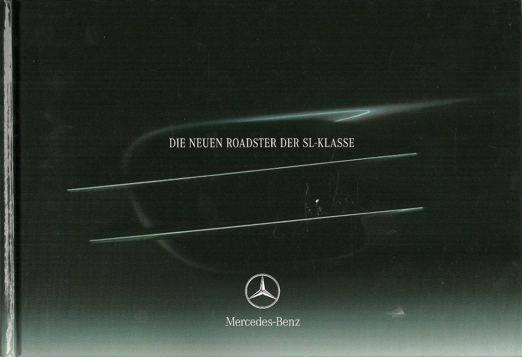 Mercedes SL roadster gebonden folder, Ophalen of Verzenden, Zo goed als nieuw, Mercedes