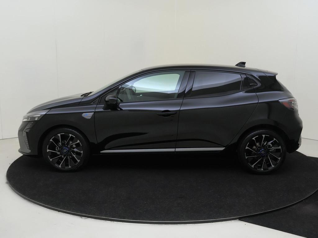 Renault Clio 1.0 TCe 90 GPF esprit Alpine | Around View Moni, Auto's, Euro 6, Adaptive Cruise Control, Leder en Stof, Zwart