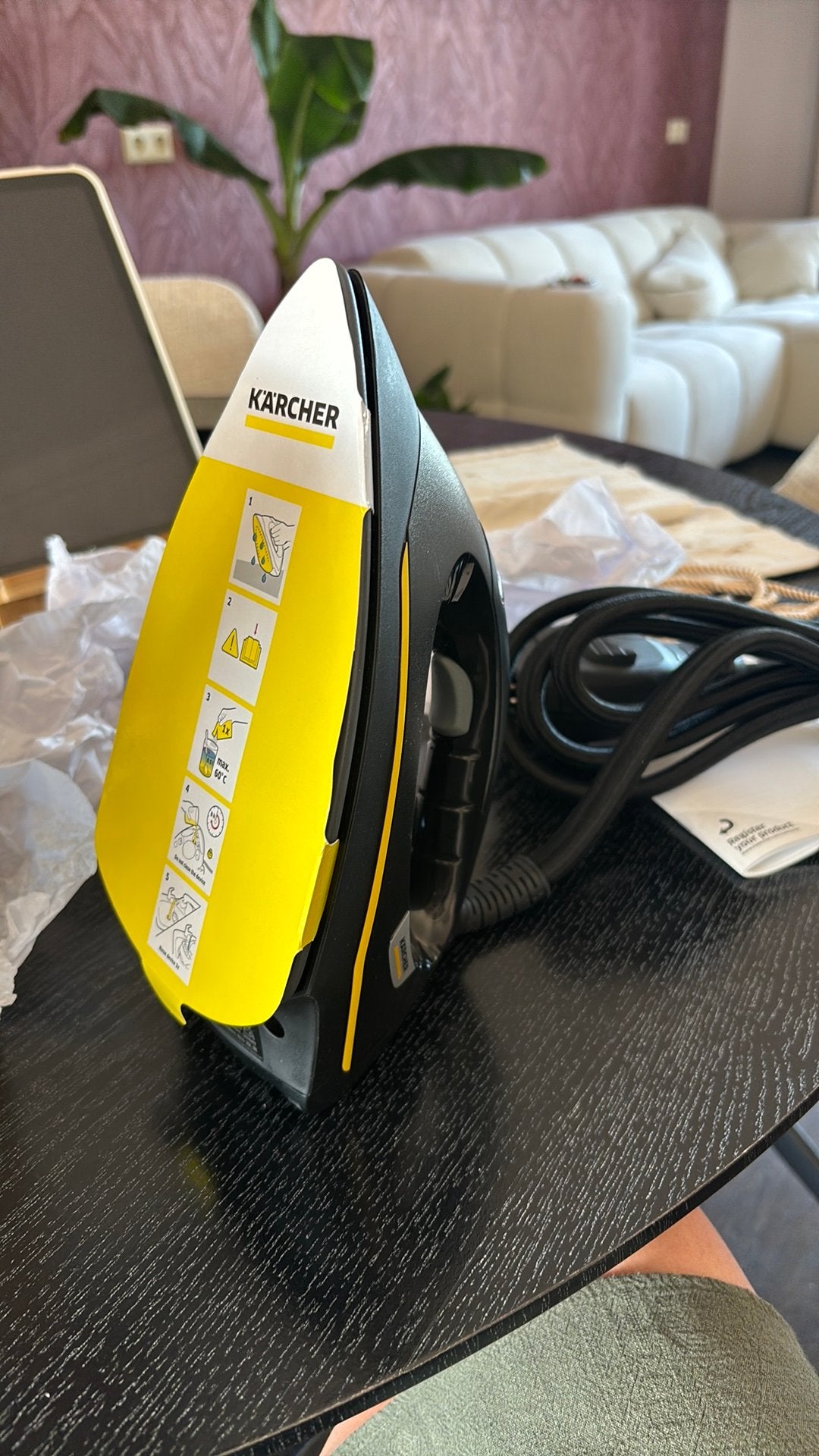 Karcher stoom strijkijzer, Ophalen, Nieuw, Kledingstomer