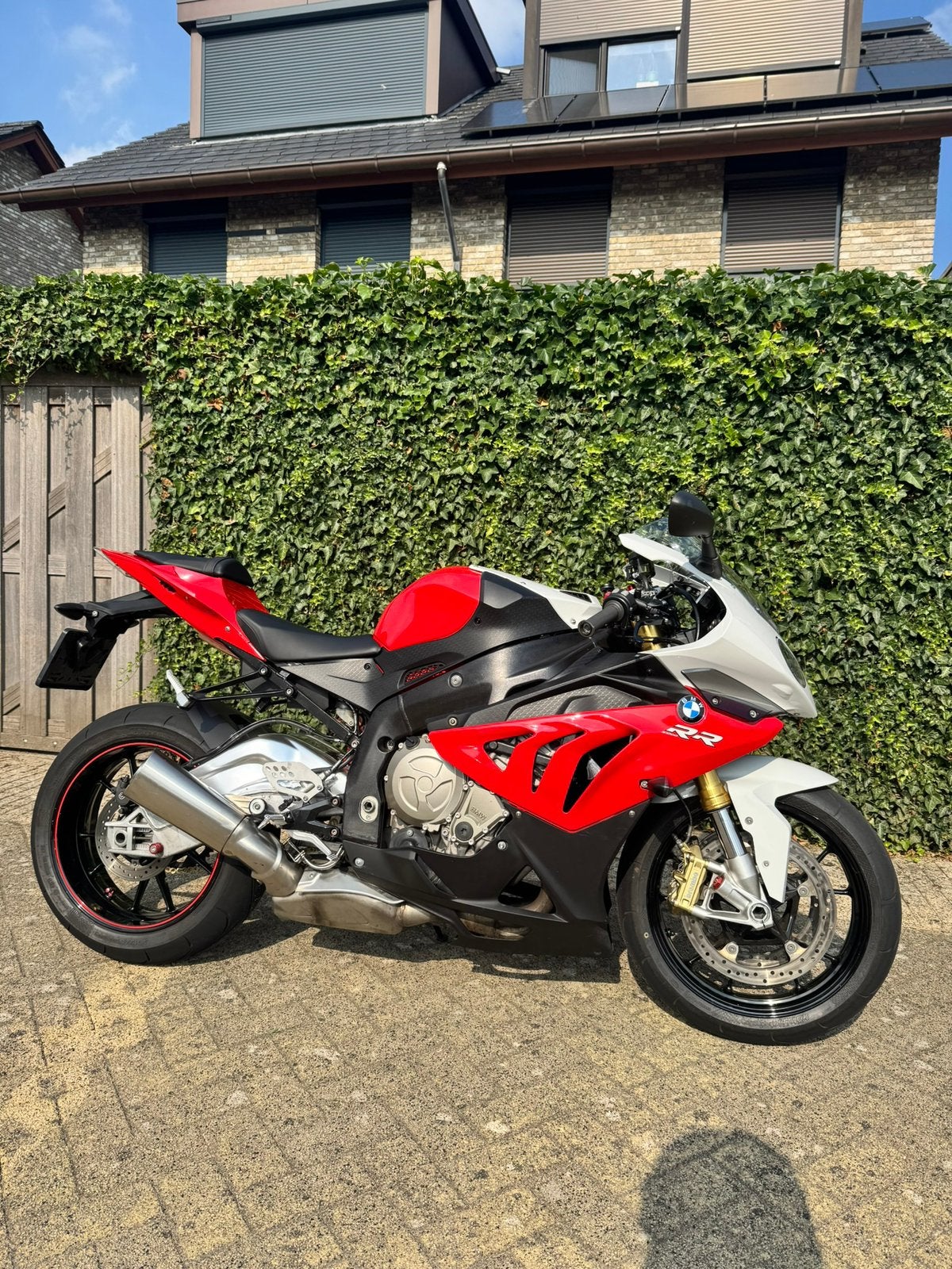 BMW S1000RR 2012 Racing Red, Motoren, 4 cilinders, Motorrijbewijs A, Gebruikt, Super Sport