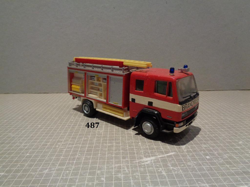 lion daf 55 brandweer code 3, Verzenden, Nieuw, Bus of Vrachtwagen, Lion Toys