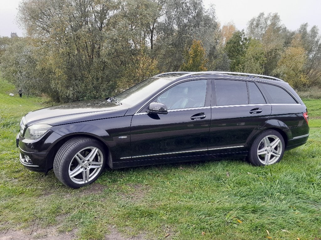 Mercedes-Benz C-Klasse 1.8 C180 CGI Estate AUT 2010 Zwart, Achterwielaandrijving, 1800 kg, Zwart, 1796 cc