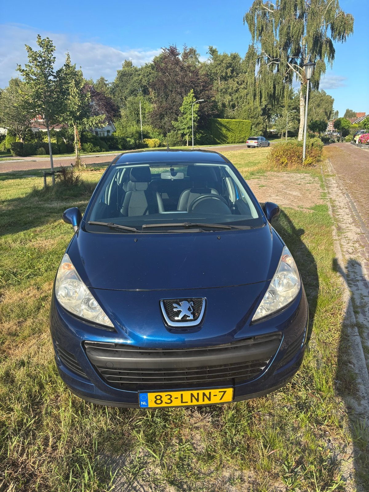 Peugeot 207 1.4 VTI 16V 5DRS 2010 Blauw met nieuw apk, Auto's, Voorwielaandrijving, Blauw, Origineel Nederlands, Bedrijf