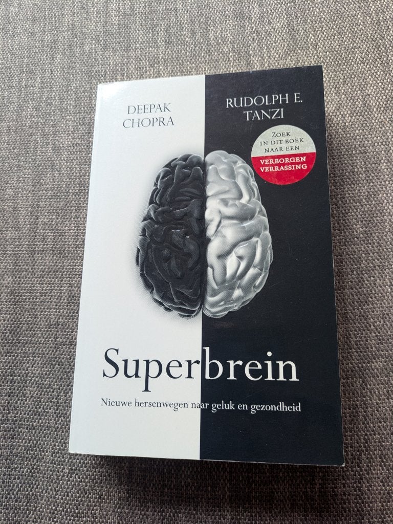 Superbrein - D. Chopra & R. Tanzi, Ophalen of Verzenden, Zo goed als nieuw