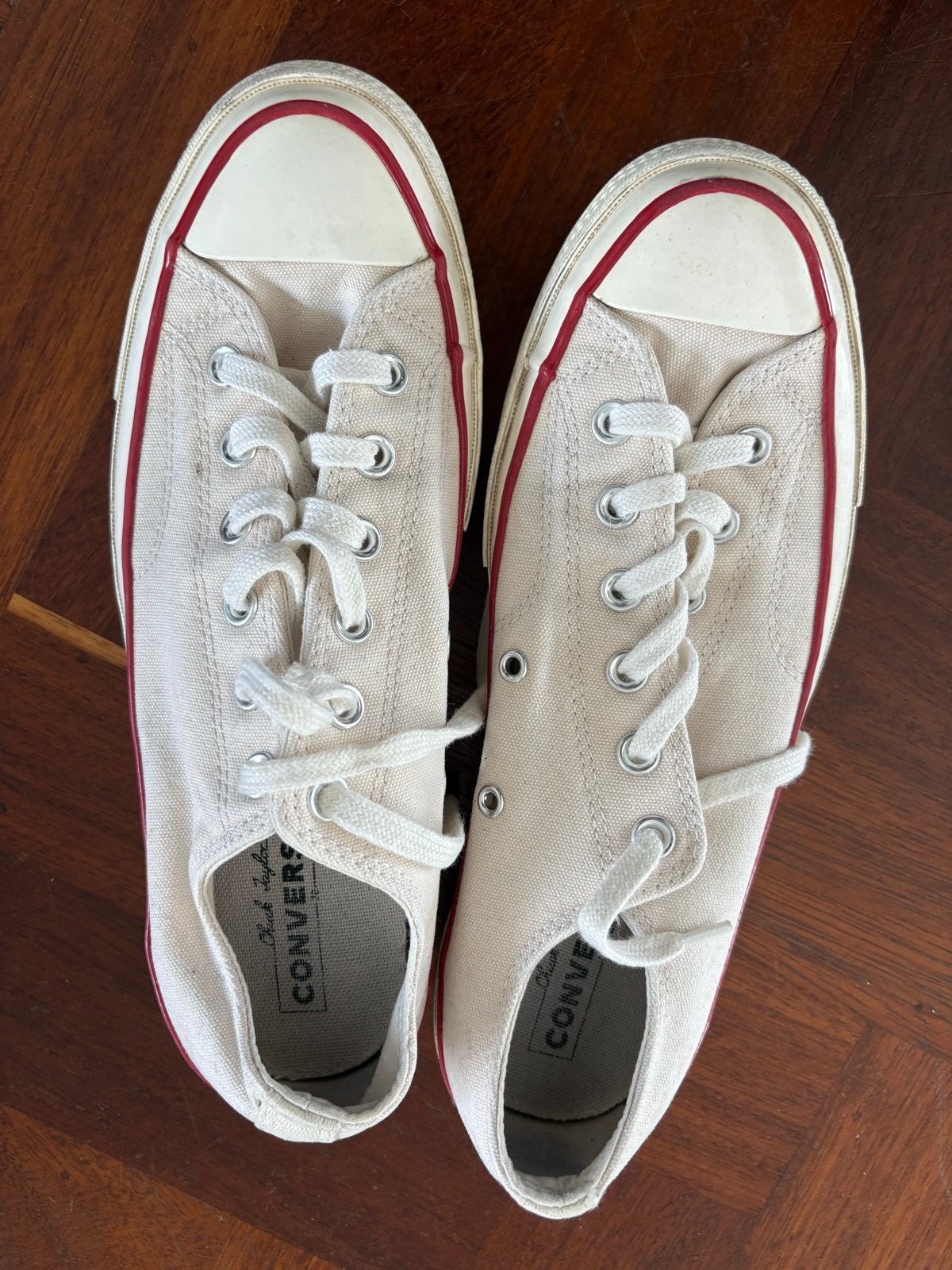 Converse Chuck Taylor All Star '70 Low Top Sneakers, Ophalen of Verzenden, Zo goed als nieuw, Beige, Sneakers of Gympen