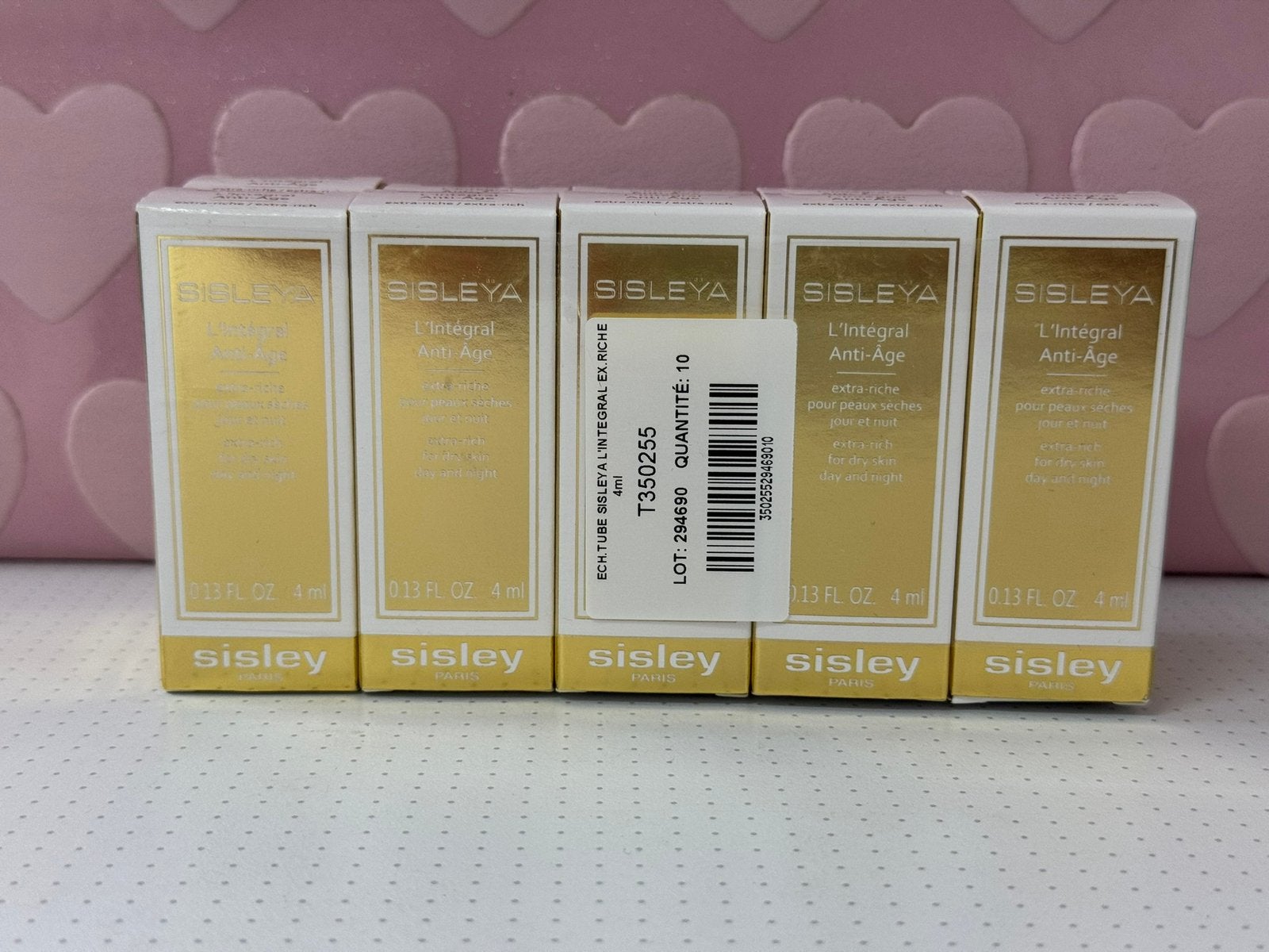 Sisley Sislya L’intégral extra-rich for dry skin 5x4ml, Ophalen of Verzenden, Nieuw, Gehele gezicht, Verzorging