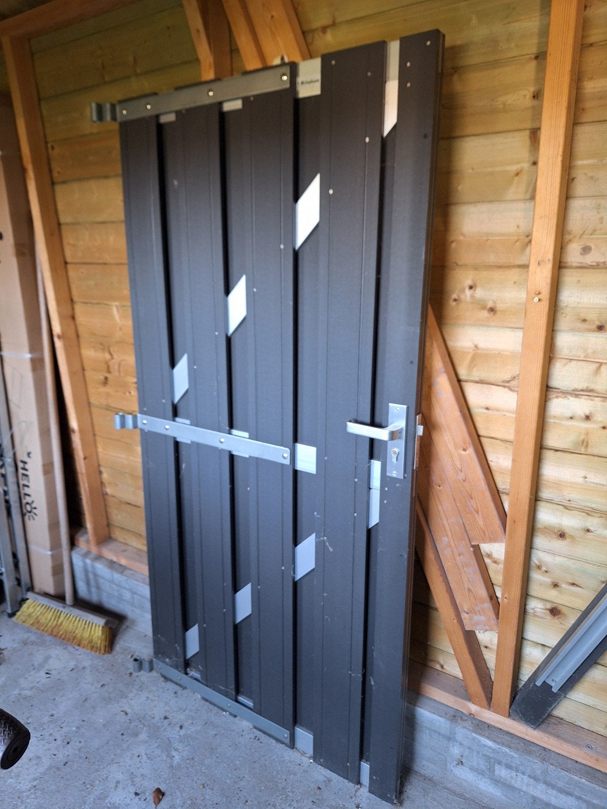 90x180 Elephant Tuinpoort composiet - Robuust en Duurzaam, Ophalen