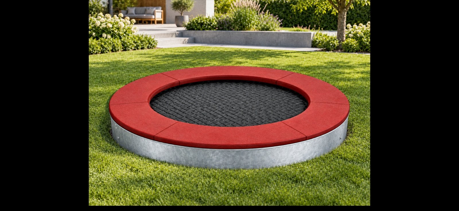 Usacord Jump Circle S professionele inbouwtrampoline – NIEUW, Ophalen, Nieuw