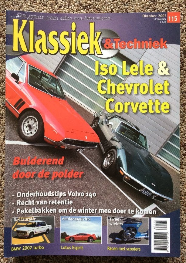 KT: BMW 2002 Turbo, Volvo 140, Chevrolet Corvette C3, Ophalen of Verzenden, Zo goed als nieuw, Algemeen