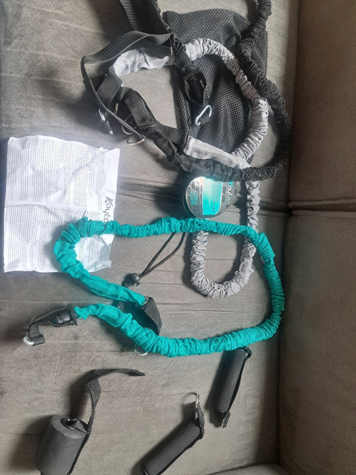 Kaytan Sports Premium Workout Set - Weerstandsbanden, Ophalen of Verzenden, Nieuw, Weerstandband