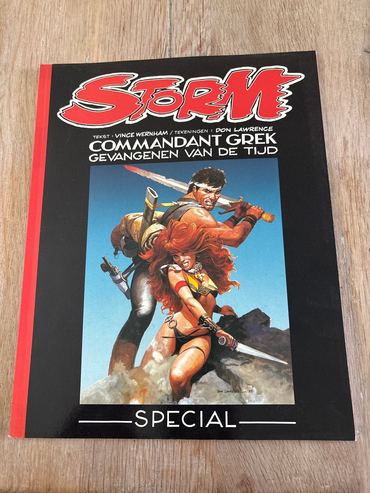 Storm Special: Commandant Grek - Gevangenen van de Tijd, Boeken, Stripboeken, Eén stripboek, Ophalen, Gelezen