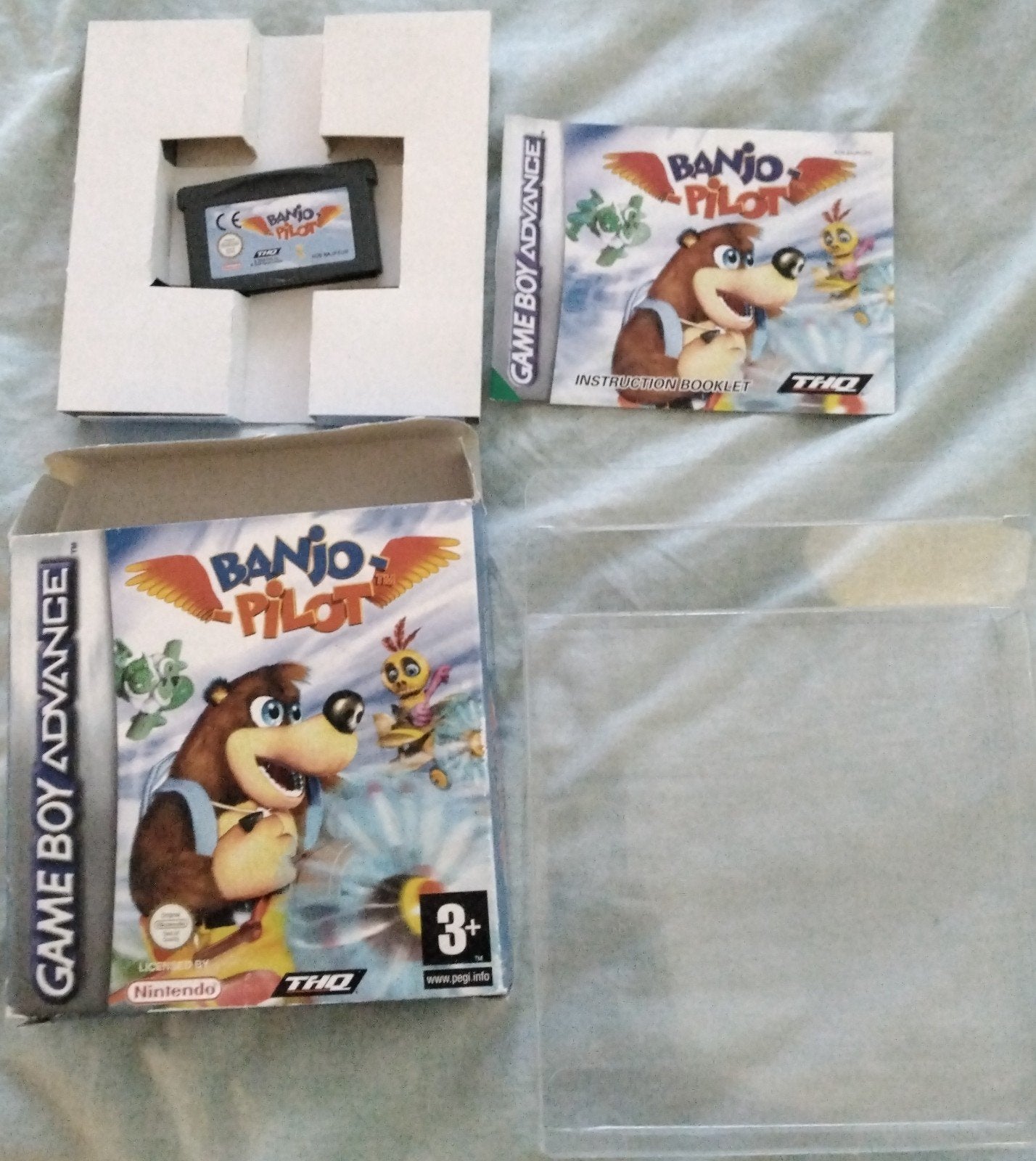 Banjo Pilot Gameboy Advance compleet., Ophalen of Verzenden, Gebruikt