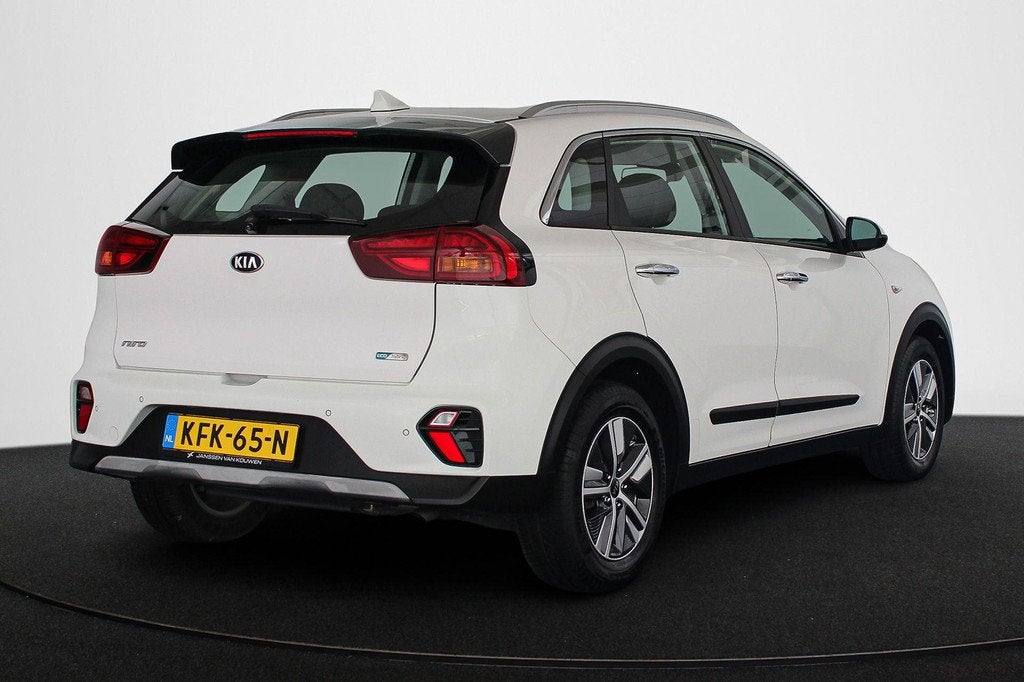 Kia Niro 1.6 GDi Hybrid DynamicLine Achteruitrijcamera Apple, Gebruikt, Euro 6, 2 kWh, Leder en Stof