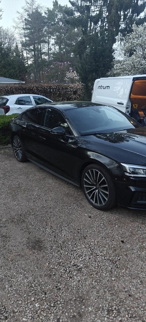 Audi A5 Sportback 1.4 TFSI 150pk S-tronic | 99.000 km, Auto's, Adaptive Cruise Control, Zwart, 4 cilinders, Leder en Stof