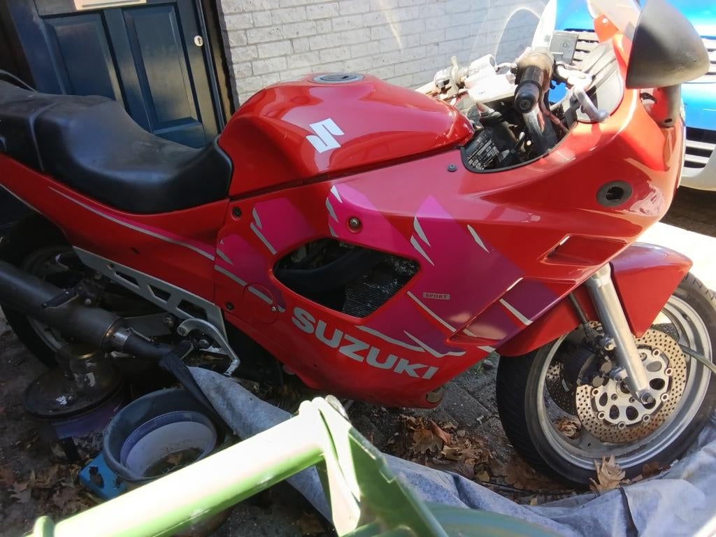 Opknappers of voor onderdelen gsx 600 f, Ophalen