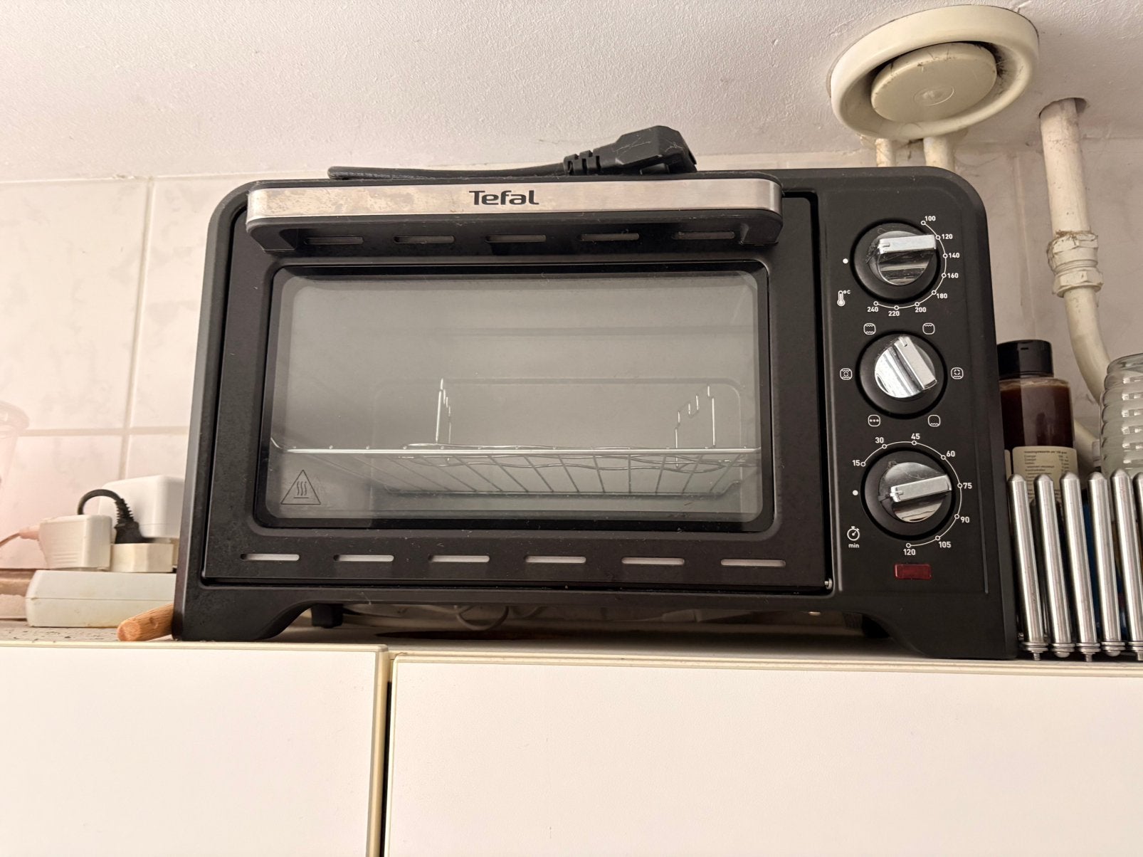 Mini oven, Witgoed en Apparatuur, Ovens, Ophalen, Gebruikt, Tefal, Vrijstaand