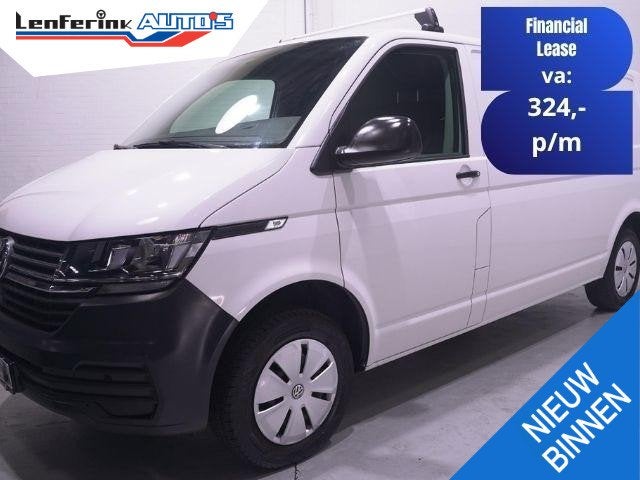 Volkswagen Transporter 2.0 TDI 110 pk L2H1 Airco, 2-Zits, Ac, Voorwielaandrijving, Stof, Gebruikt, 4 cilinders