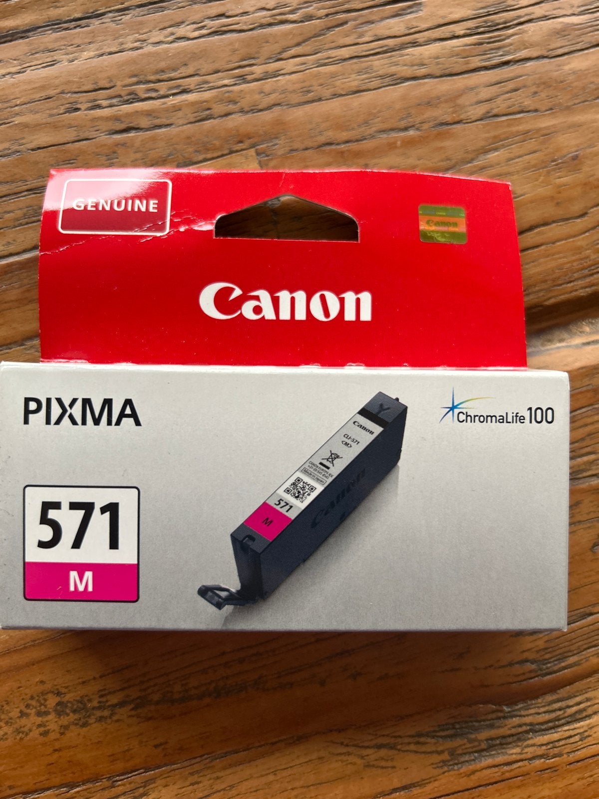 Canon CLI-571M inktcartridge magenta (origineel), Ophalen of Verzenden, Nieuw, Cartridge
