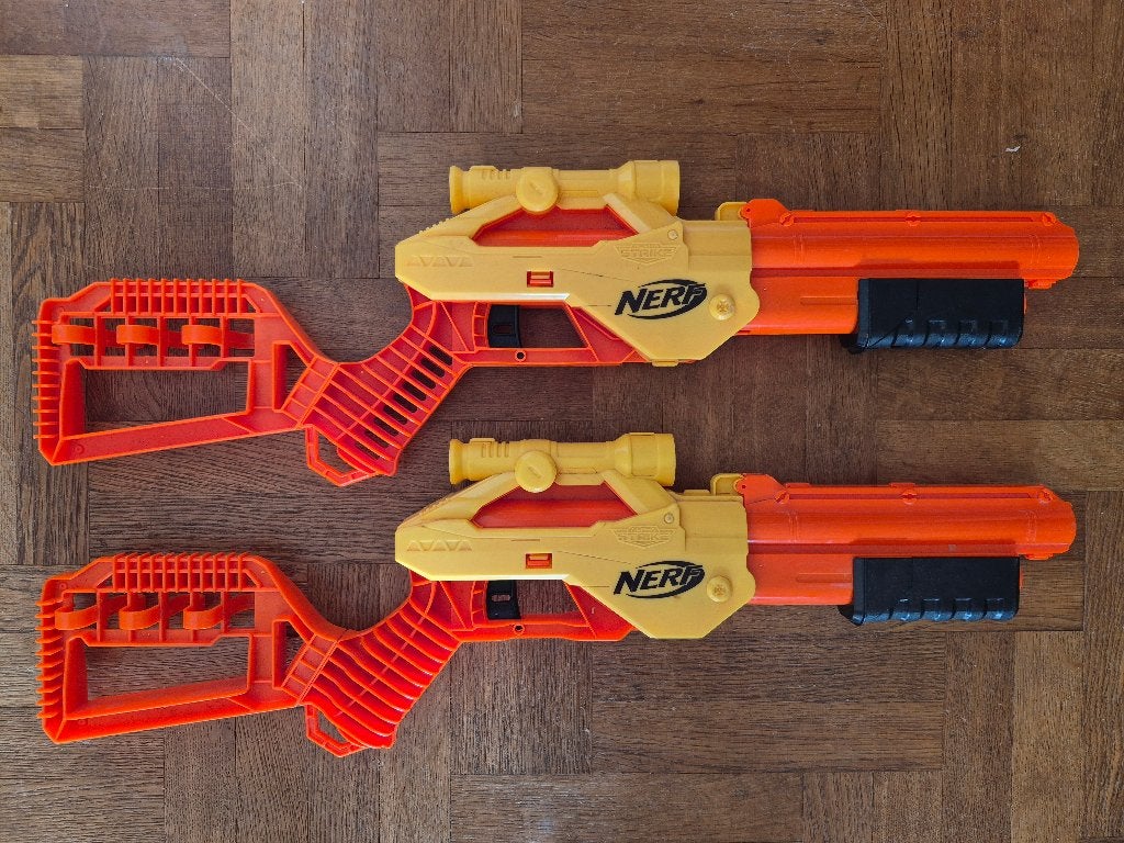 Nerf gun geweren, Ophalen, Gebruikt