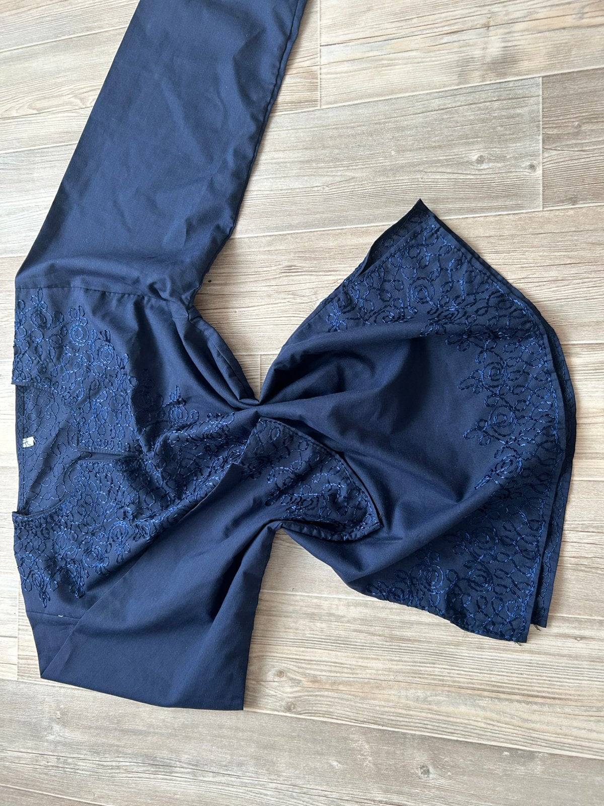Traditionele Marokkaanse ghandoura, Ophalen of Verzenden, Nieuw, Blauw