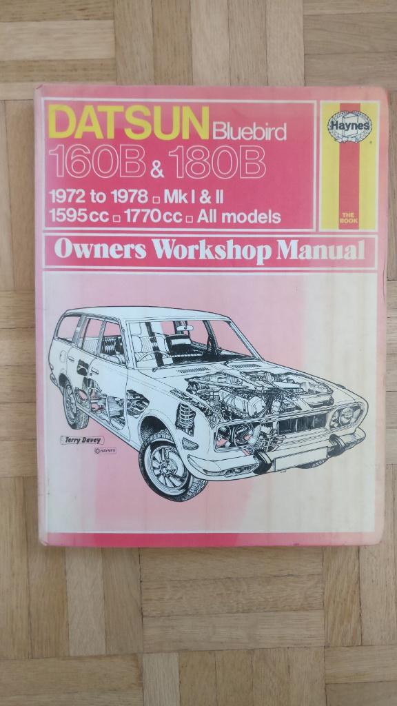 Haynes handboek manual Datsun Bluebird 72-78, Ophalen of Verzenden