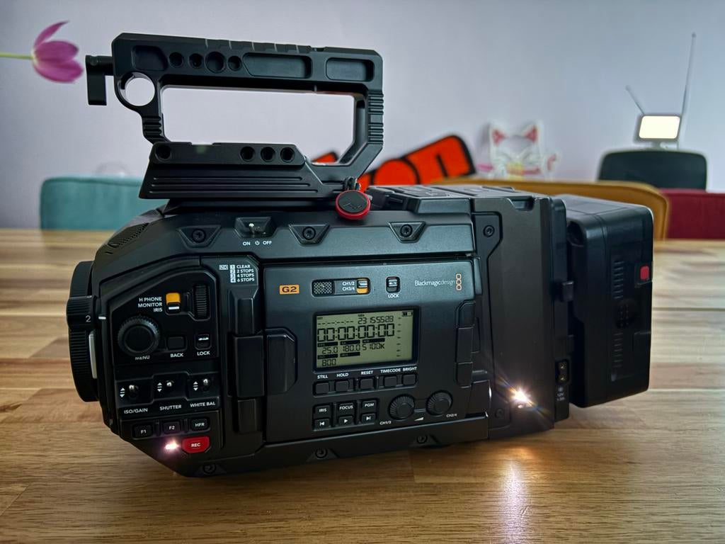 Blackmagic Ursa Mini G2 4.6K (EF mount) +SSD reader, Overige merken, Gebruikt, Overige soorten, Camera