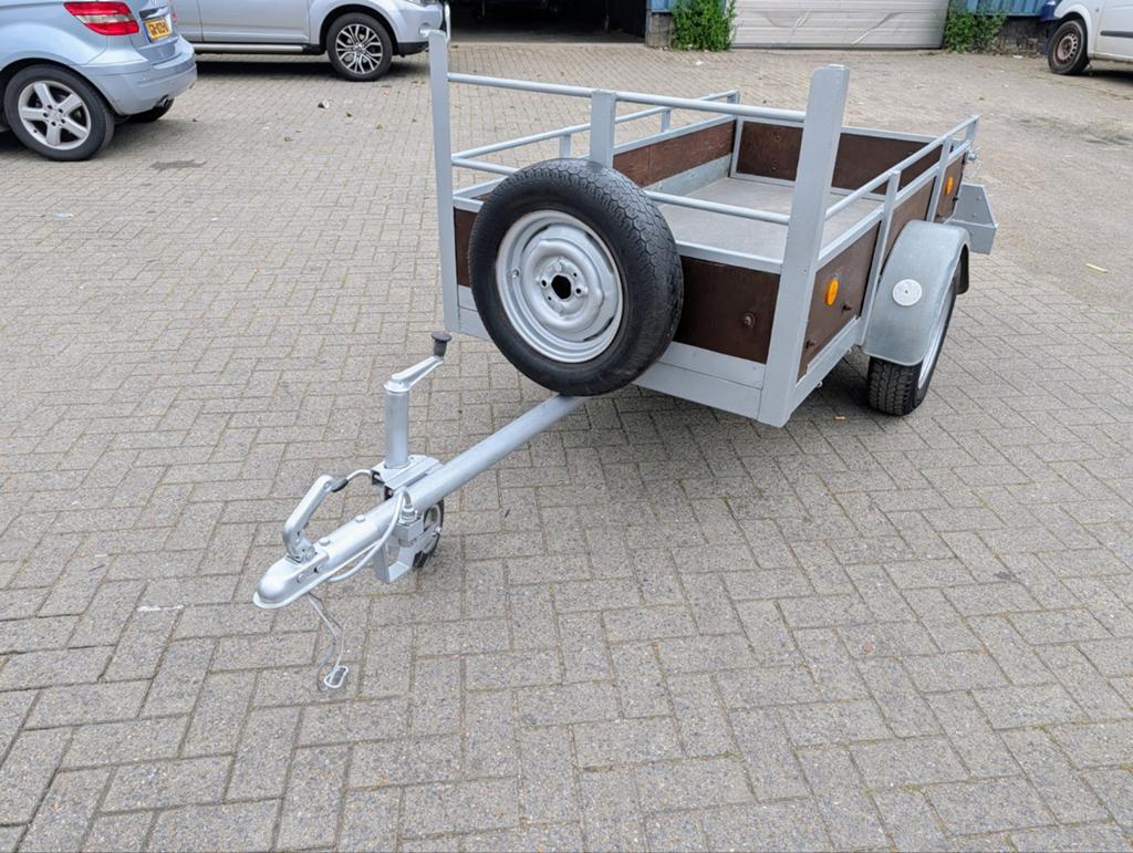 Compacte Aanhangwagen met Reservewiel, Auto diversen, Aanhangers en Bagagewagens, Ophalen of Verzenden