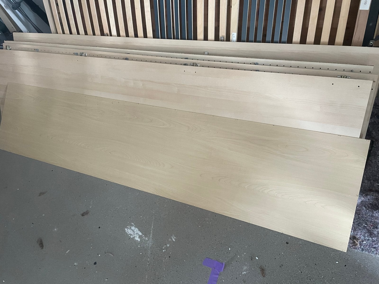 2x IKEA PAX kastplanken 50x236 cm, Huis en Inrichting, Ophalen, Met plank(en), Gebruikt, 200 cm of meer