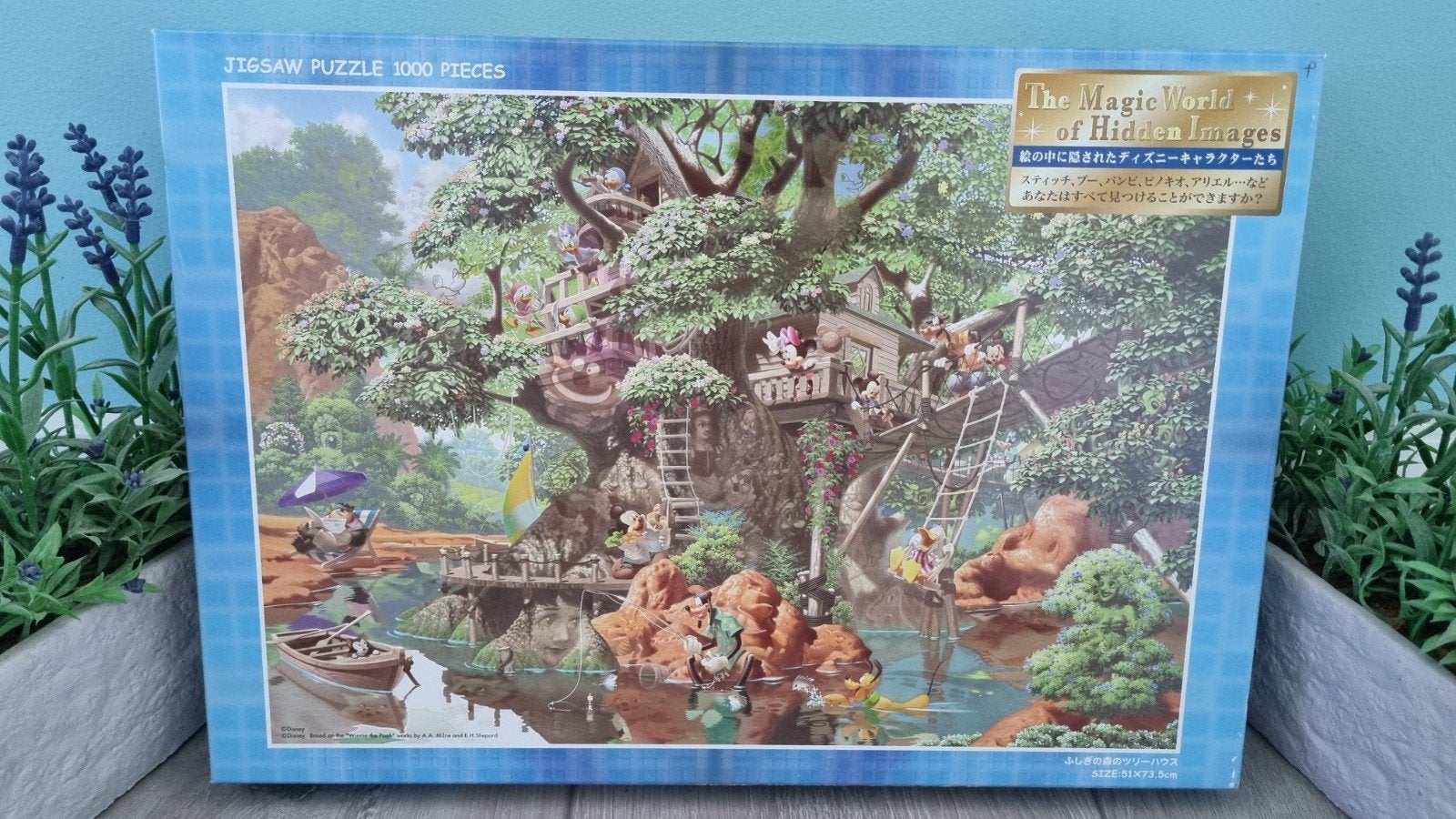 Disney Tenyo Puzzel – 1000 stukjes, Ophalen of Verzenden, 500 t/m 1500 stukjes, Zo goed als nieuw