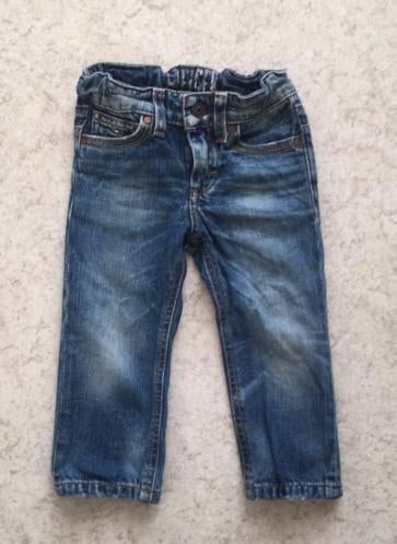 TOMMY HILFIGER slim fit jeans maat 80!, Kinderen en Baby's, Babykleding | Maat 80, Broekje, Verzenden, Jongetje, Tommy Hilfiger