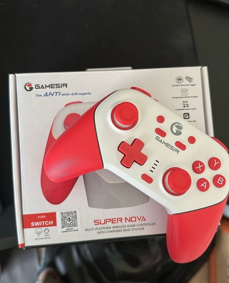 Gamesir Super Nova Controller met Hall Effect Sticks + Dock, Ophalen of Verzenden, Nieuw, Met 1 controller, Switch Original