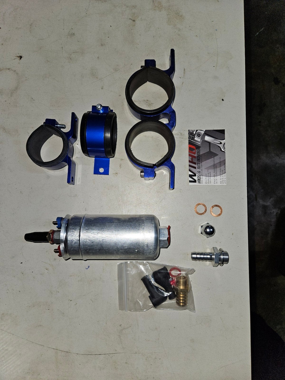 externe benzinepomp 5 bar injectie evt met beugel, Ophalen of Verzenden, Vw, Info@wealer.nl, Zuiderinslag 2 3833 BP Leusden