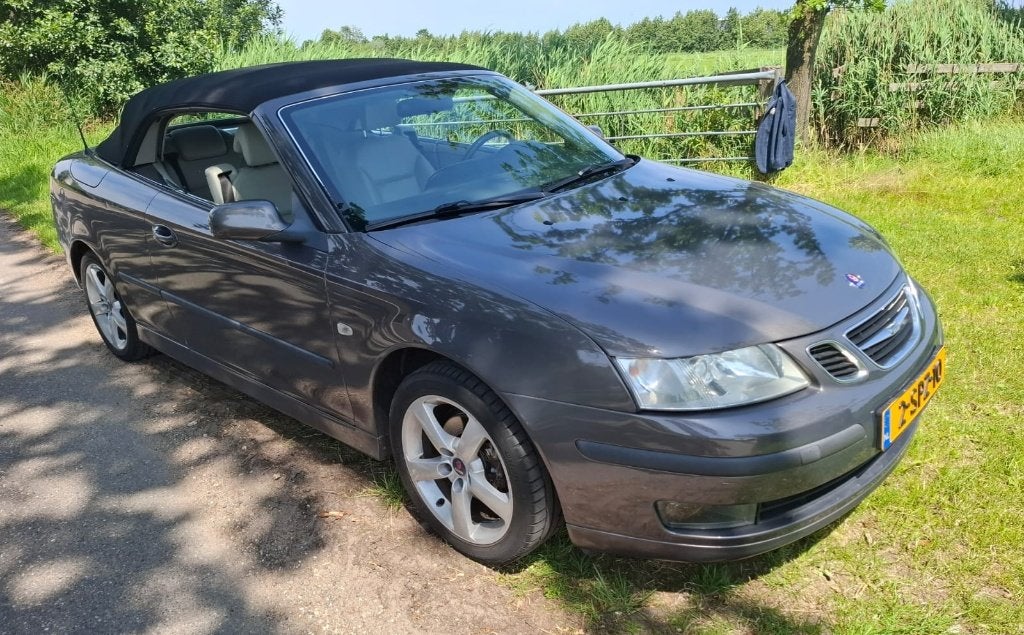 Saab Cabrio 2007 Beige, Auto's, Voorwielaandrijving, Beige, 4 cilinders, Cabriolet