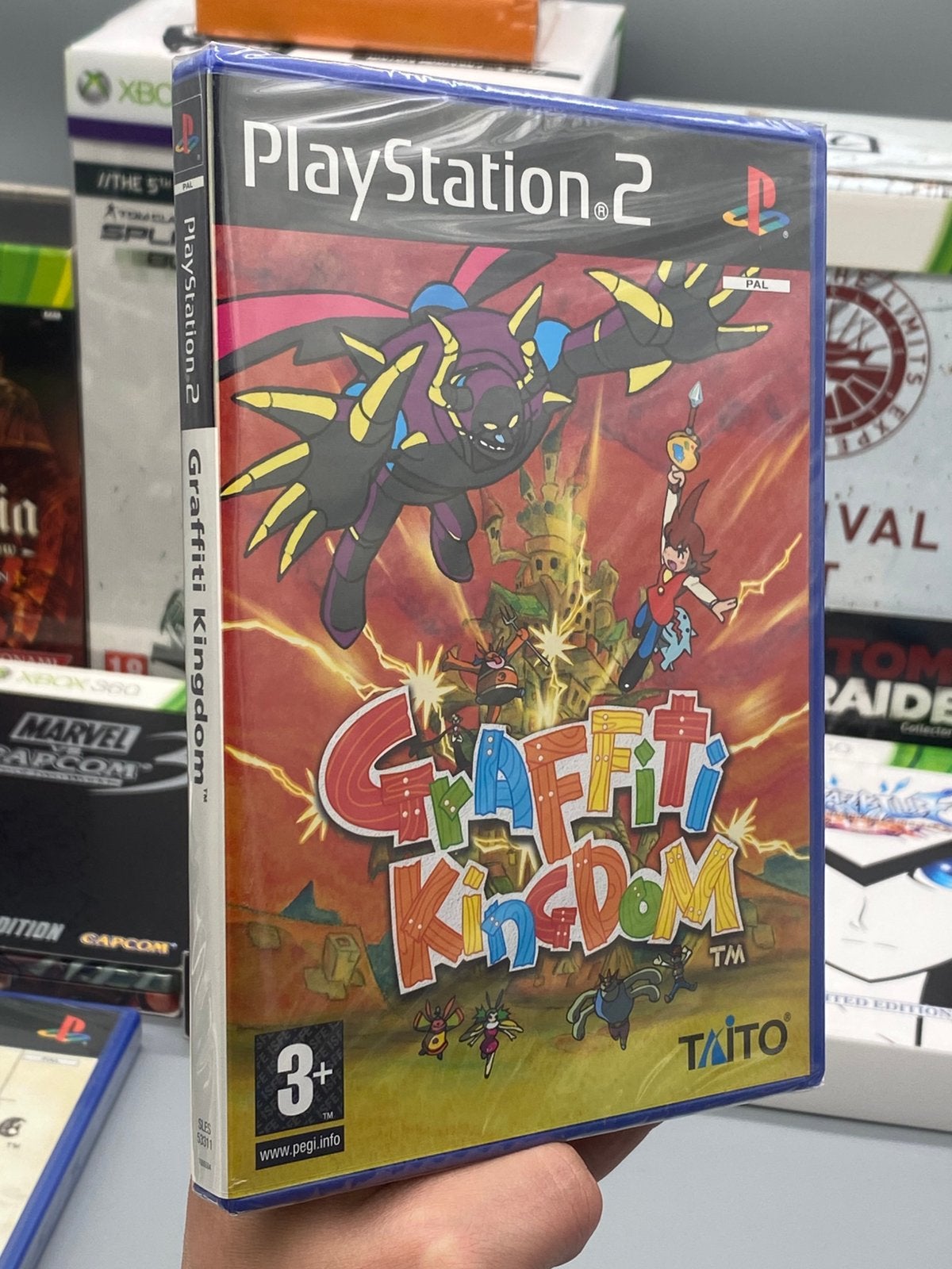 Nieuw Sealed - Graffiti Kingdom - PS2 PlayStation 2 Game, Taito, Info@taito.com, Ophalen of Verzenden, Role Playing Game (Rpg)