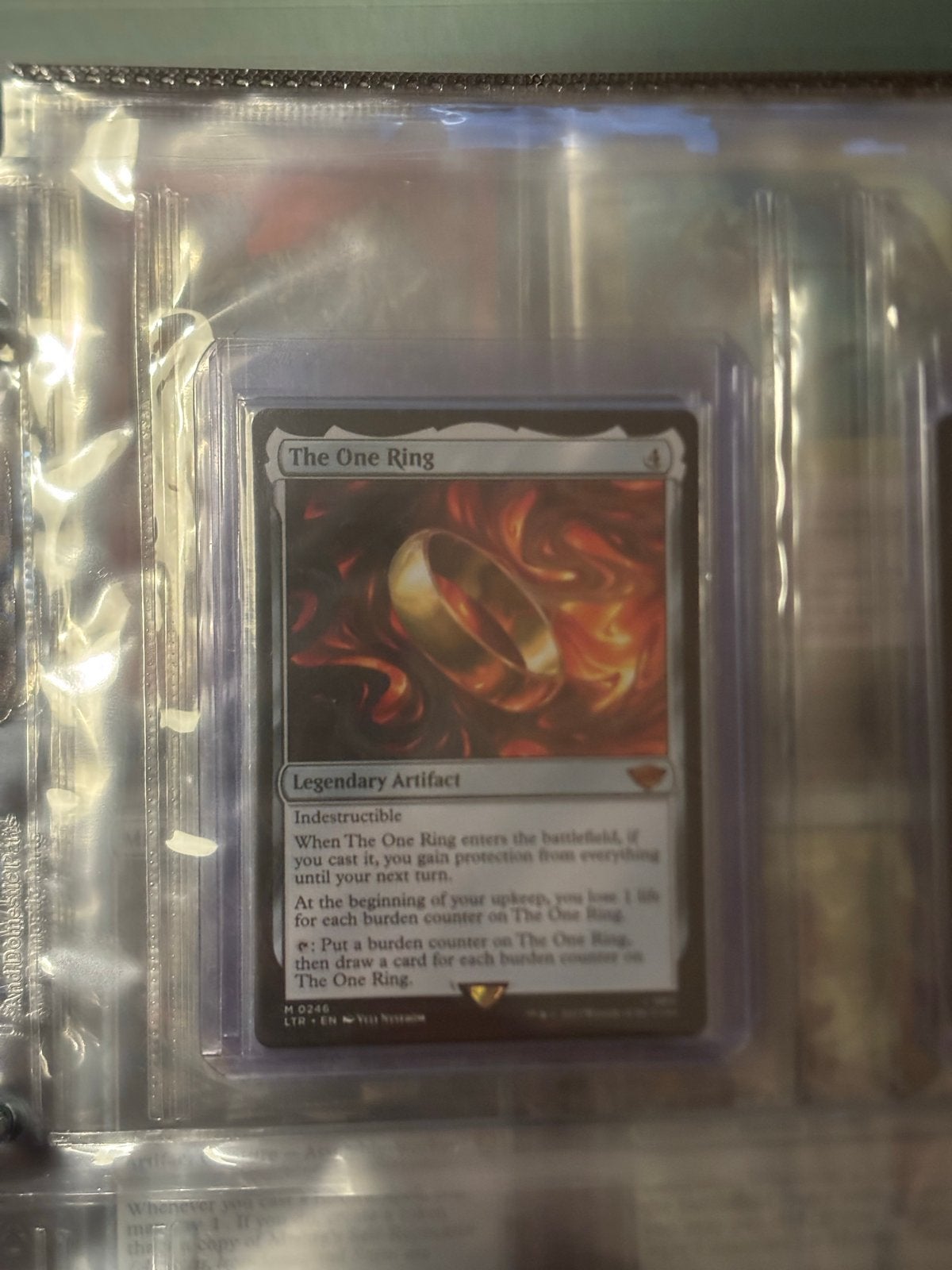 MTG The One Ring - Lord of the Rings: Tales of Middle-earth, Ophalen of Verzenden, Nieuw, Losse kaart