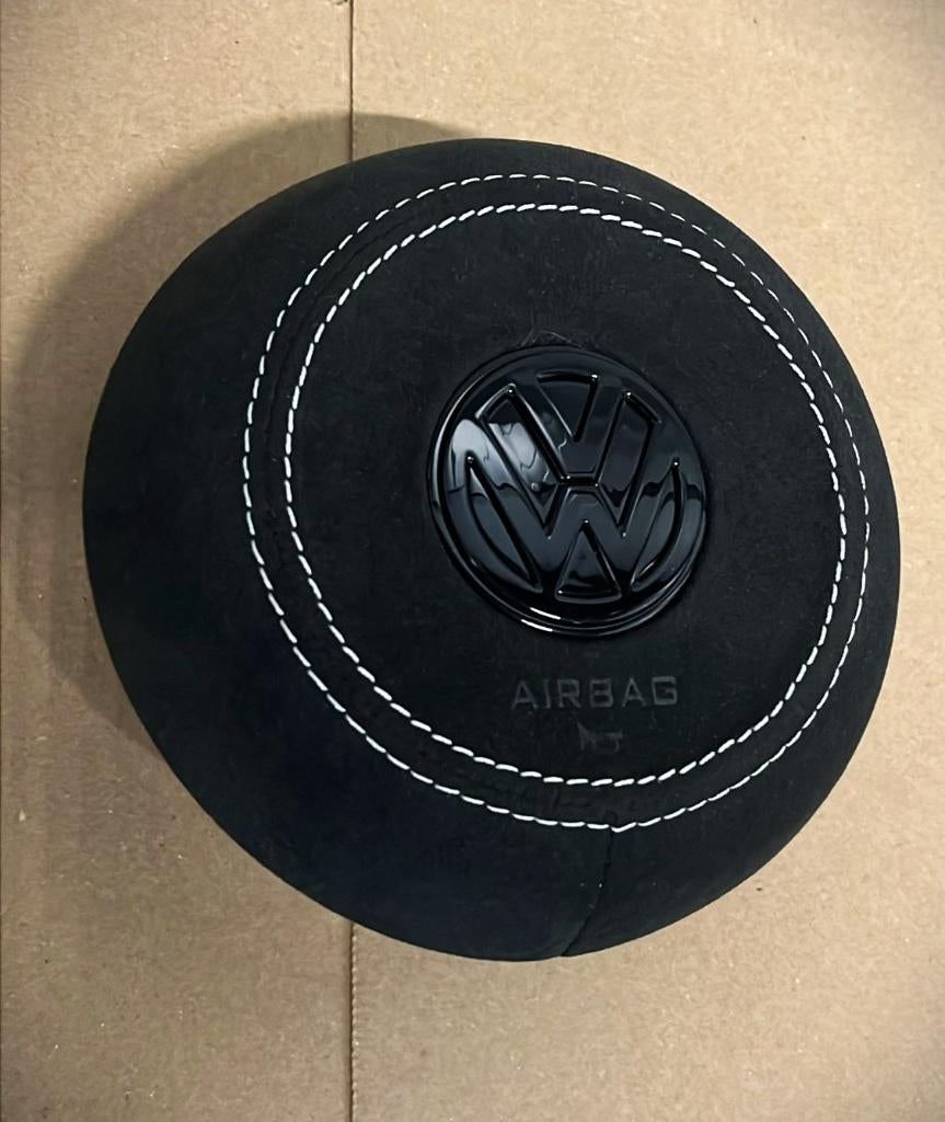 Alcantara Airbag Cover – VW Golf 7 / 7.5 Polo T-Roc Tiguan, Auto-onderdelen, Ophalen of Verzenden, Nieuw, Volkswagen