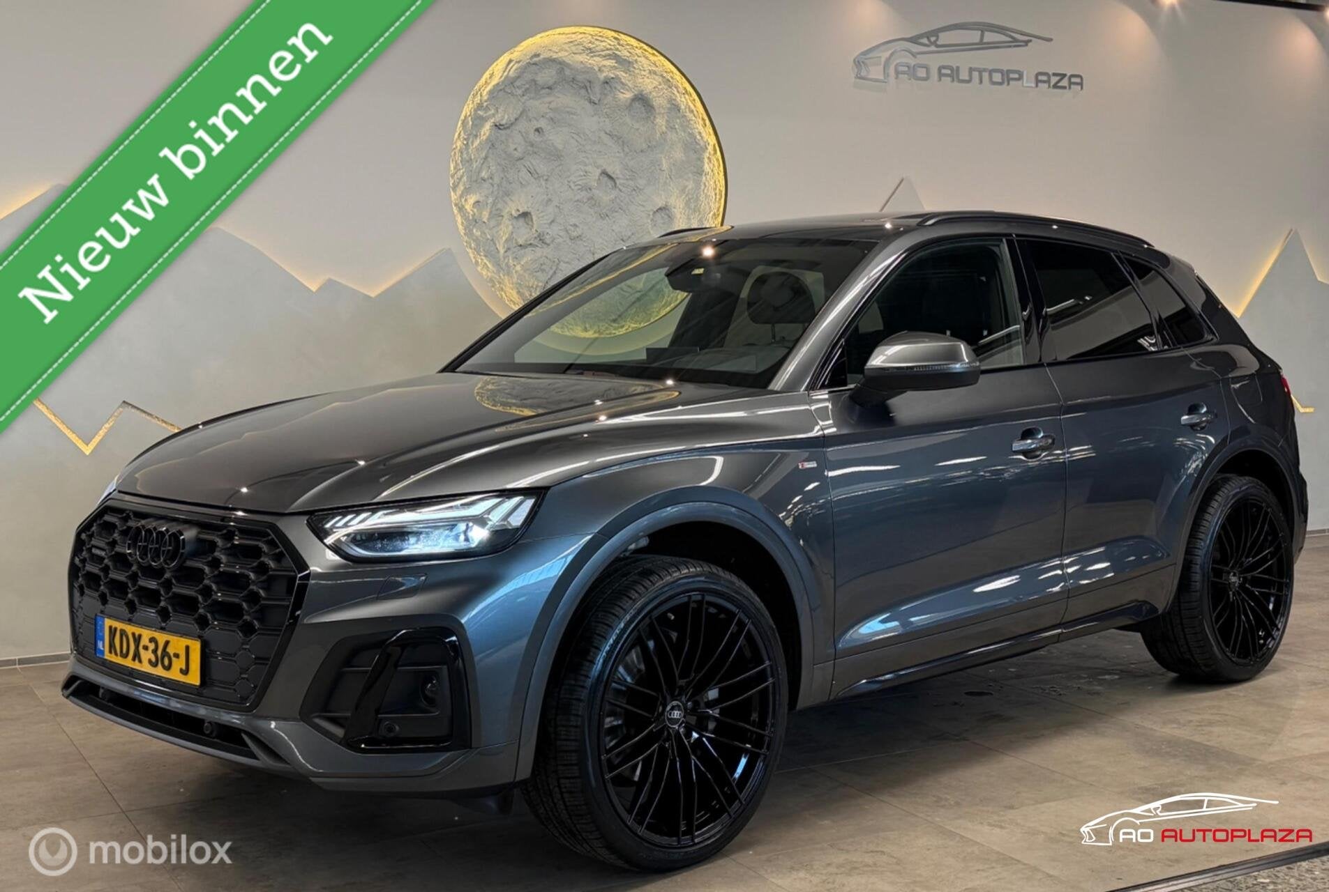 Audi Q5 55 TFSI e 3x S-line Panorama/RS Seats/HUD/B&O/Keyles, Auto's, Automaat, Dealer onderhouden, 4 cilinders, Leder