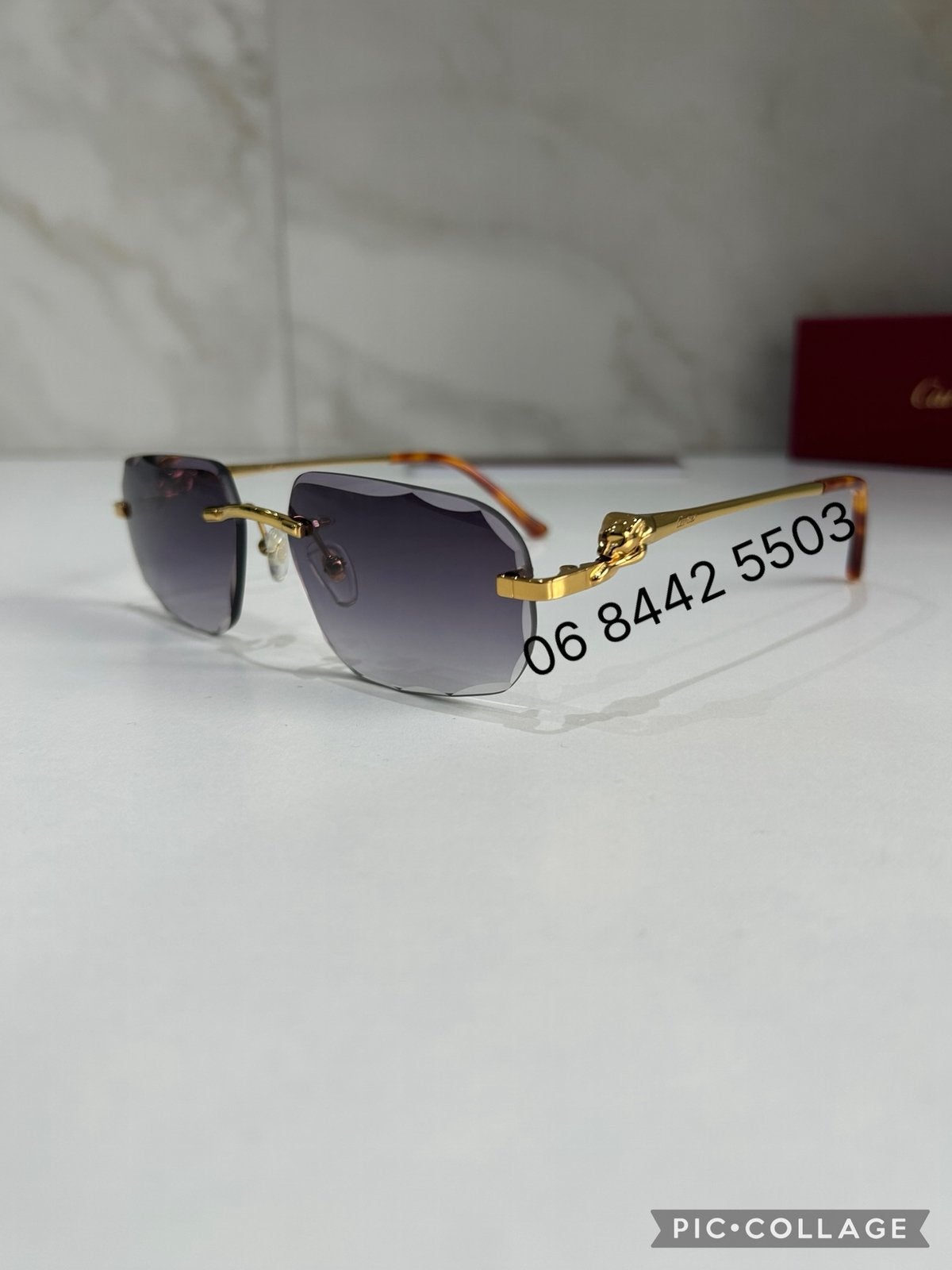 Cartier bril zonnebril | 06 84425503, Overige merken, Overige kleuren, Ophalen of Verzenden, Zo goed als nieuw
