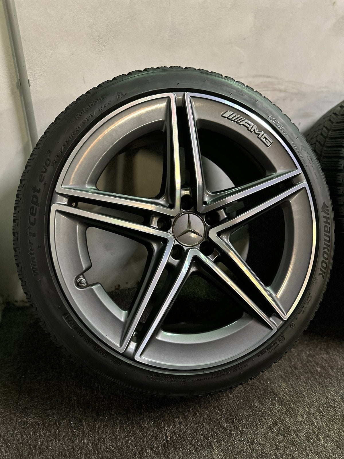 Orig. Mercedes E63 E63S 20 inch velgen AMG E klasse winter, Ophalen of Verzenden, 20 inch, Winterbanden, Banden en Velgen